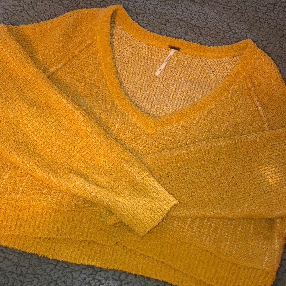 Free People cropped sweater